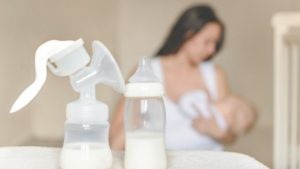 calentar leche materna